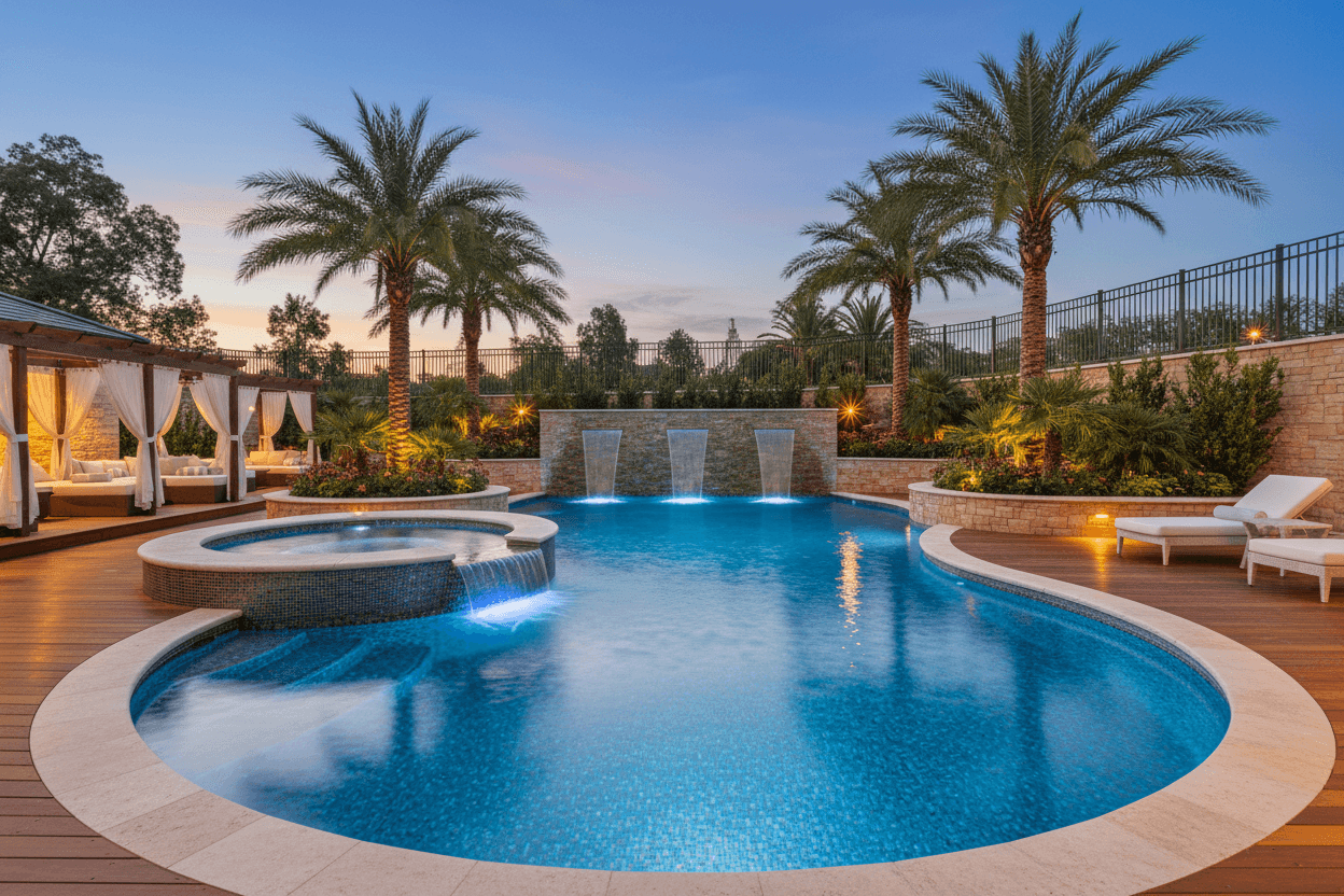 After: Luxury Resort-Style Pool